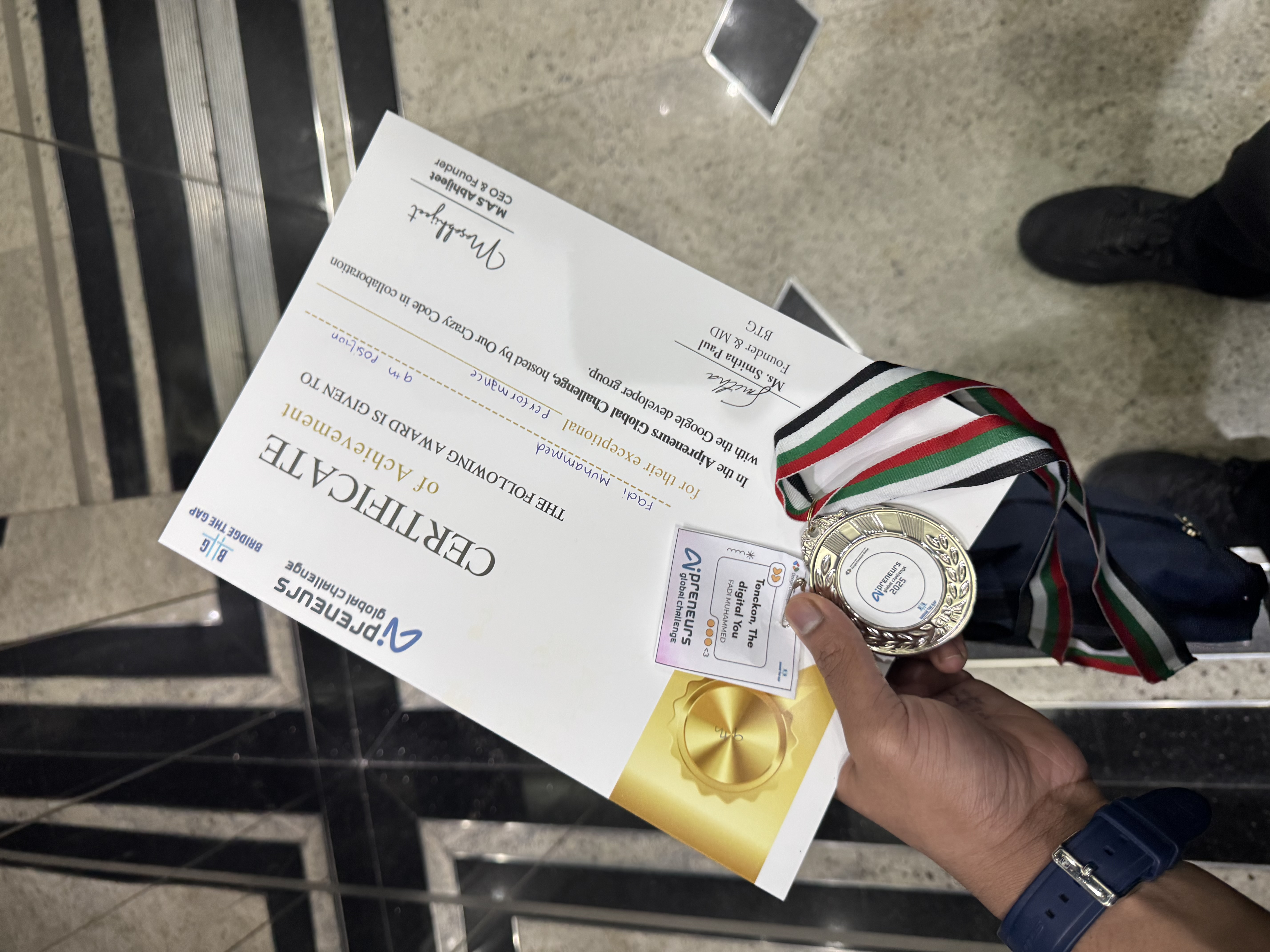 AIpreneurship certificate